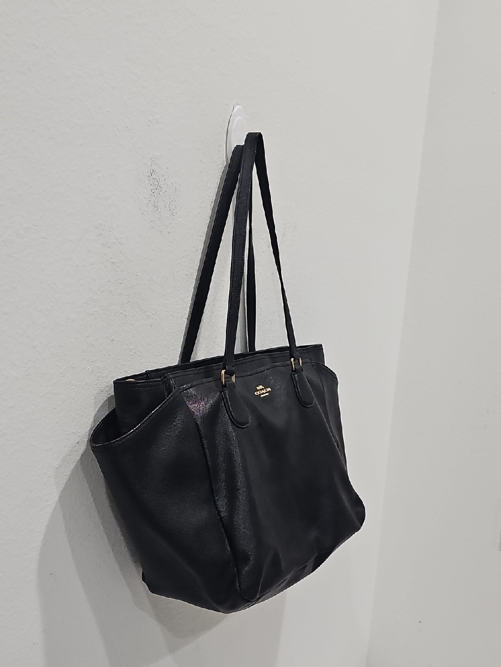 Coach Black Tote diaper bag - Picture 2 of 14